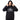Person wearing a black hoodie with 'Toronto Techno' license plate design on a white background