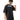 Person wearing a black t-shirt with 'Sublabel' logo on a white background