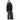 Person wearing a black hoodie and dark pants on a white background