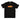 Black t-shirt with 'Rude Boy' graphic on a white background