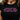 Black t-shirt with pink text 'everyone has bad music taste except me tbh' worn by a person.