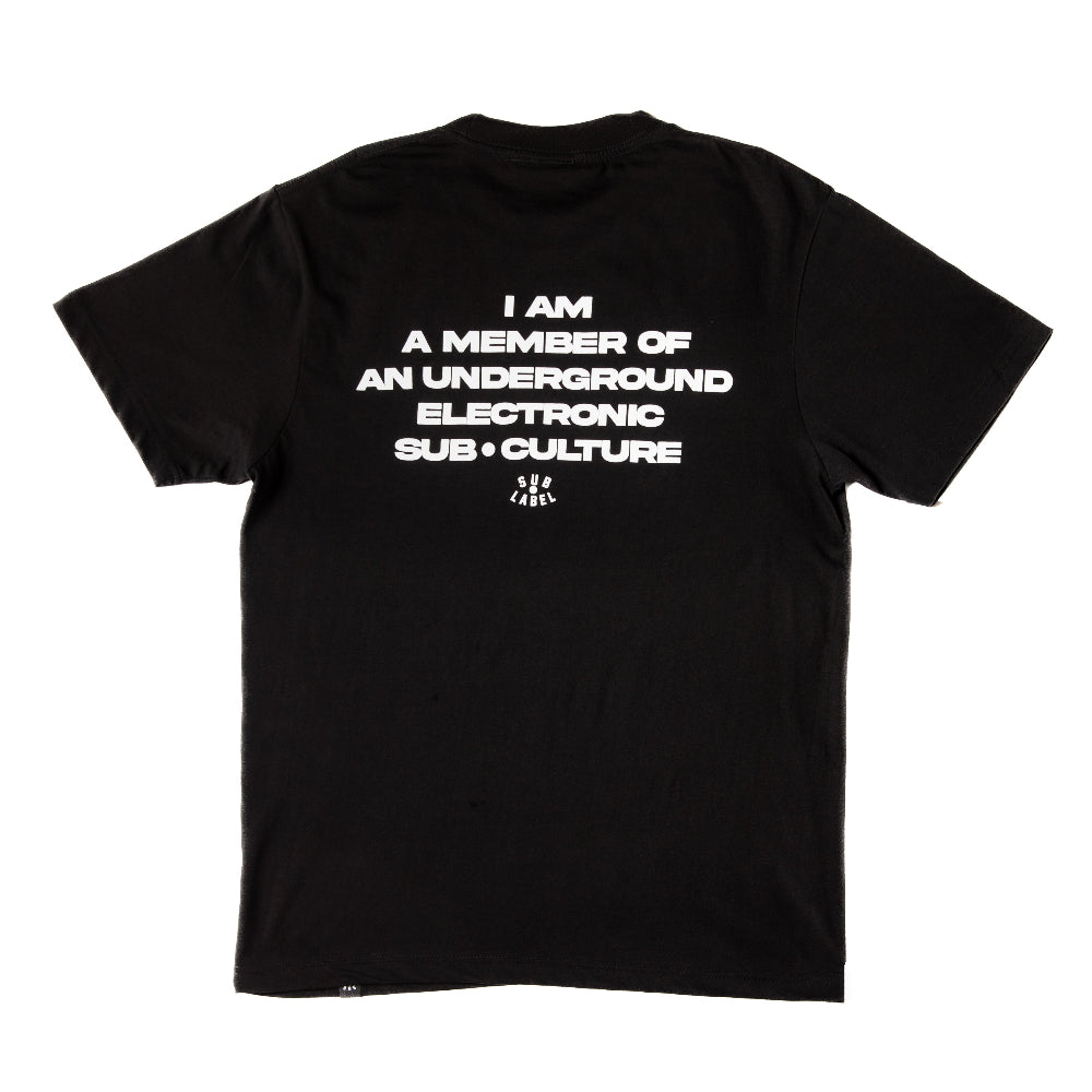 Sublabel sublabel • electronic subculture • unisex t-shirt – sub•label