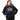 Person wearing a black hoodie with 'Toronto Techno' design on a white background