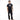 Man wearing a black t-shirt with 'Toronto T3chno' text on a white background