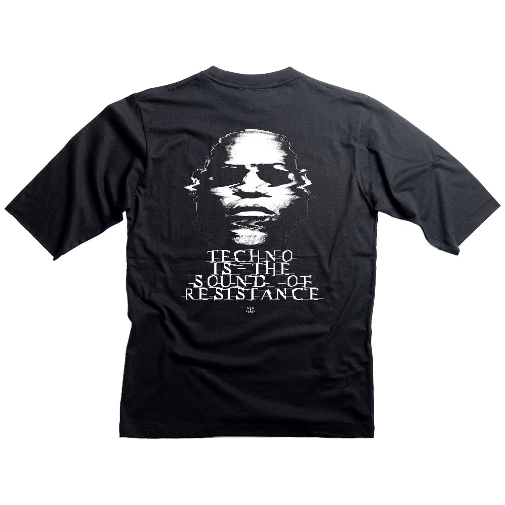 sublabel • Techno Resistance • Unisex Heavyweight Oversized Tshirt ...