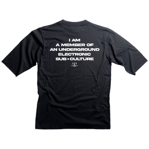 electronic subculture • 3/4 sleeve t-shirt