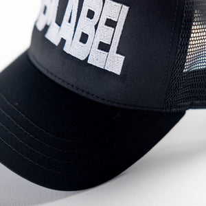 white sub•label • 5-panel trucker hat