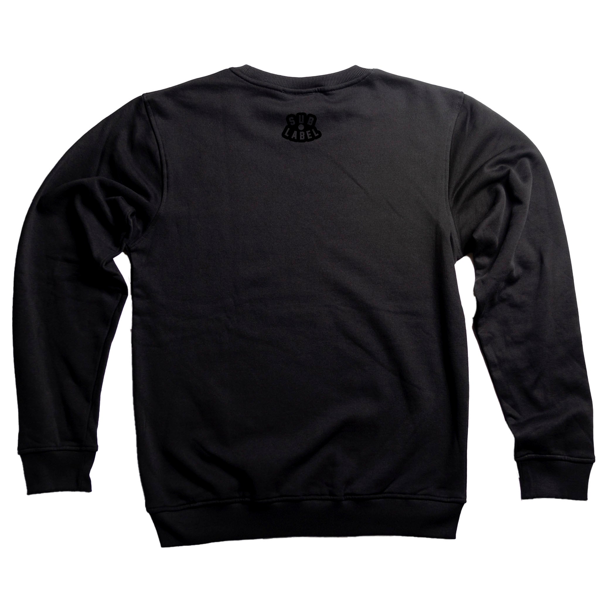 pupil (black) • unisex crewneck sweater