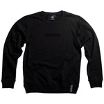 sub•label text (black) • unisex crewneck sweater