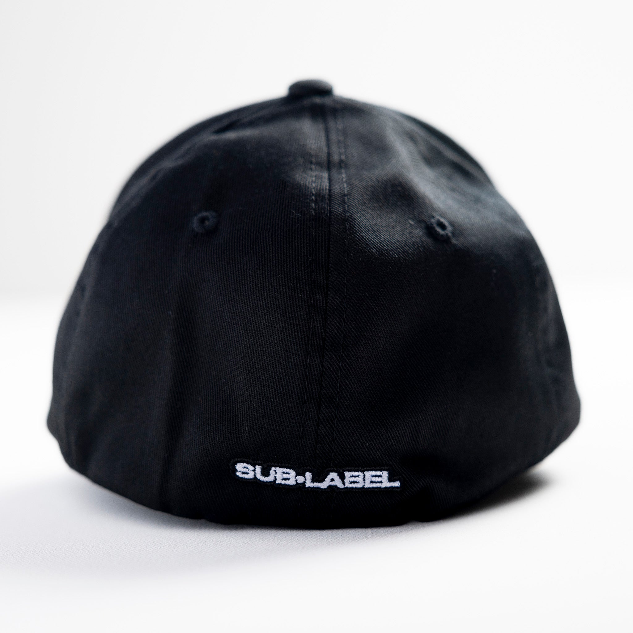 pupil (white) • flex fitted cap