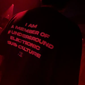 electronic subculture • unisex heavyweight oversized tshirt
